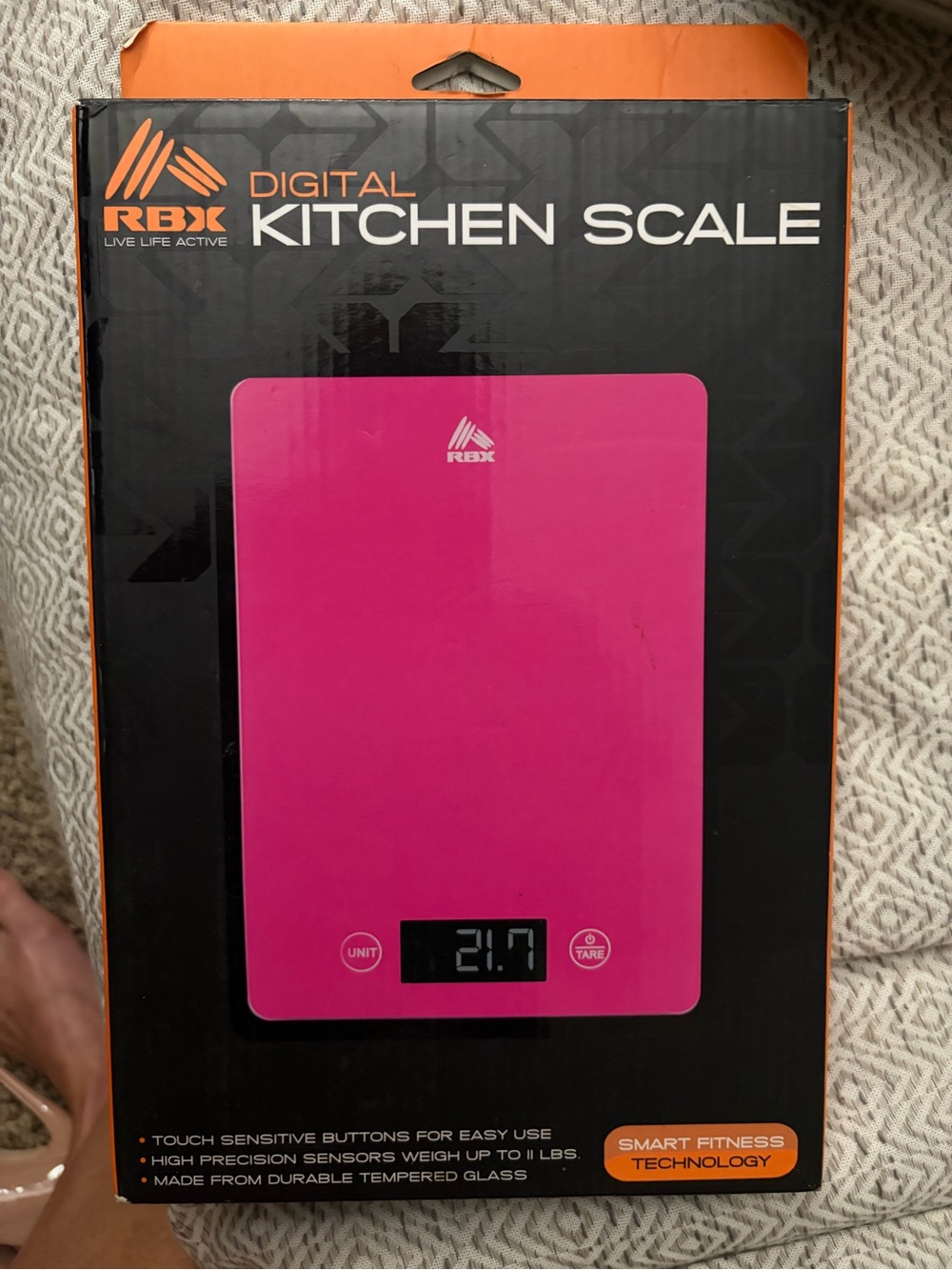 RBX Pink Digital Kitchen Scale with LCD